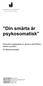 Din smärta är psykosomatisk. Personers upplevelser av att leva med Ehlers- Danlos syndrom En litteraturöversikt