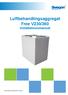 Luftbehandlingsaggregat Free V230/360 Installationsmanual