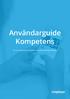 Användarguide Kompetens. För kompetensadministratörer & systemadministratörer