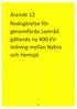 Arende 12 Redogörelse för genomförda samråd gällande ny 400 kvledning. och Hemsjö