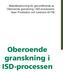 Oberoende granskning i ISD-processen