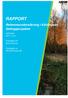 RAPPORT. Referensundersökning i Kävlingeån, Getingeprojektet Framtagen för: Eslöv kommun. Framtagen av: AECOM Nordic AB