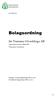 Bolagsordning. för Tranemo Utvecklings AB. Tranemo kommun. Organisationsnummer: