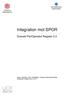 Integration mot SPOR. Svenskt PeriOperativt Register 2.0 KARL NYBERG, JOEL DAMBERG, TOMAS SNÄCKERSTRÖM, RODRIGO FUNES