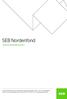 SEB Nordenfond. Informationsbroschyr