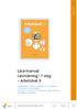 Arbetsbok 3 hör ihop med läsövning 1 i Läsebok 3, övning 2 med läsövning 2 osv.