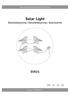 Solar Light Solcellsbelysning / Solcellebelysning / Solarleuchte