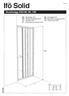 Ifö Solid. Duschvägg SVS 80, 90, 100. DK / Brusevæg SVS GB / Shower enclosures SVS EE / Duöisein SVS LT / Du o kabinos sienelòs SVS