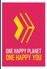 ONE HAPPY PLANET ONE HAPPY YOU