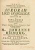 . PR/ESIDE AURORAM JOHA N N E LUCIS EVANGELICE BILMARK, FINLANDIA .ELIAS -AL GENI. US, VI33FRTAHO ACADEMICA, J. fö. -OSTENSUkA: 5 _V. L.