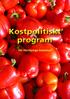 Kostpolitiskt program. för Herrljunga kommun