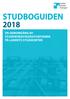 STUDBOGUIDEN 2018 EN GENOmGåNG av STUDENTBOSTaDSSITUaTIONEN på landets STUDIEOrTEr