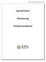 Nya KPA Direkt. Filbeskrivning PFA/KAP-KL/AKAP-KL