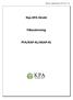 Nya KPA Direkt. Filbeskrivning PFA/KAP-KL/AKAP-KL