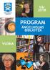 Vår 2018 PROGRAM ÄNGELHOLMS BIBLIOTEK VUXNA