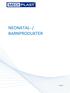 NEONATAL- / BARNPRODUKTER