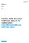 Avsedd för. Offentlig version. Dokumenttyp. Rapport. Datum. April 2018 BALTIC PIPE PROJECT SVENSKA DELEN AV ÖSTERSJÖN SAMRÅDSUNDERLAG NATURA 2000