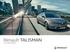 Renault TALISMAN. Instruktionsbok