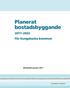 Planerat bostadsbyggande För Kungsbacka kommun