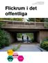 KRITIKSEMINARUIM ARBETET PÅGICK UNDER HÖSTEN 2015 OCH VÅREN Flickrum i det offentliga