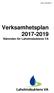 LBVA 2016/ Verksamhetsplan Nämnden för Laholmsbuktens VA