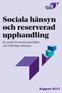 Sociala hänsyn och reserverad upphandling