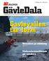 GävleDala. Gavlevallen tar form. sid 5. Rörmokare på utbildning. Medlemskretsordförande gör comeback. sid 6-7. sid 4 ÅRGÅNG 3.