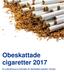 Obeskattade cigaretter 2017