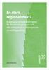 En stark regionalmakt?