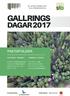 GALLRINGS DAGAR 2017 FAKTAFOLDER SEPTEMBER 2017 GALLRINGSDAGAR.SE MARKÄGARE : BERGVIK SKOG AB EVENTAREAL : ~20HA FÖRVALTARE : STORA ENSO AB