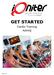 GET STARTED. Cardio Training AdmiQ. Ver. 1.0