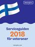 Serviceguiden. för veteraner. Helsingfors stad