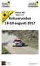Kolsvarundan augusti 2017