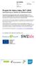 Projekt för bättre hälsa Samutlysning av Swelife och Medtech4Health