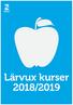 LÄRVUX kurser 2018/2019