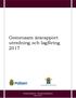 Gemensam årsrapport utredning och lagföring 2017