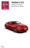 NISSAN 370Z. Prislista, utrustning, specifikationer, färger, SE-09C-0955