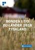 BONDEN I TIO EU-LÄNDER 2018 TYSKLAND
