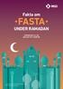 FASTA UNDER RAMADAN INFORMATION TILL DIG SOM HAR TYP 2-DIABETES