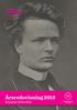 August Strindberg 100 år forskning och spår Strindbergsåret Årsredovisning 2012 Kungliga biblioteket