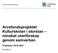 Arvsfondsprojektet Kulturskolan i storstan minskat utanförskap genom samverkan