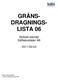 GRÄNS- DRAGNINGS- LISTA 06