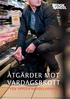 ÅTGÄRDER MOT VARDAGSBROTT