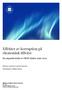 Effekter av korruption på ekonomisk tillväxt. En empirisk studie av OECD-länder Mirjam Lundin & Linnéa Hamrén Handledare: Niklas Hanes