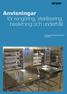 Anvisningar för rengöring, sterilisering, besiktning och underhåll. av Trauma & Extremities medicinska instrument