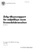 Årlig tillsynsrapport för miljötillsyn inom livsmedelsbranschen