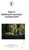 Rapport Spillningsinventeringar Värmland 2015