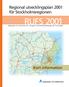 RUFS Regional utvecklingsplan 2001 för Stockholmsregionen. Kort information