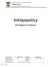 Arvidsjaurs kommun / Årviesjåvrien kommuvdna. Fastställd av kommunfullmäktige Inköpspolicy. Arvidsjaurs kommun