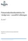 Patientsäkerhetsberättelse för vårdgivare - socialförvaltningen